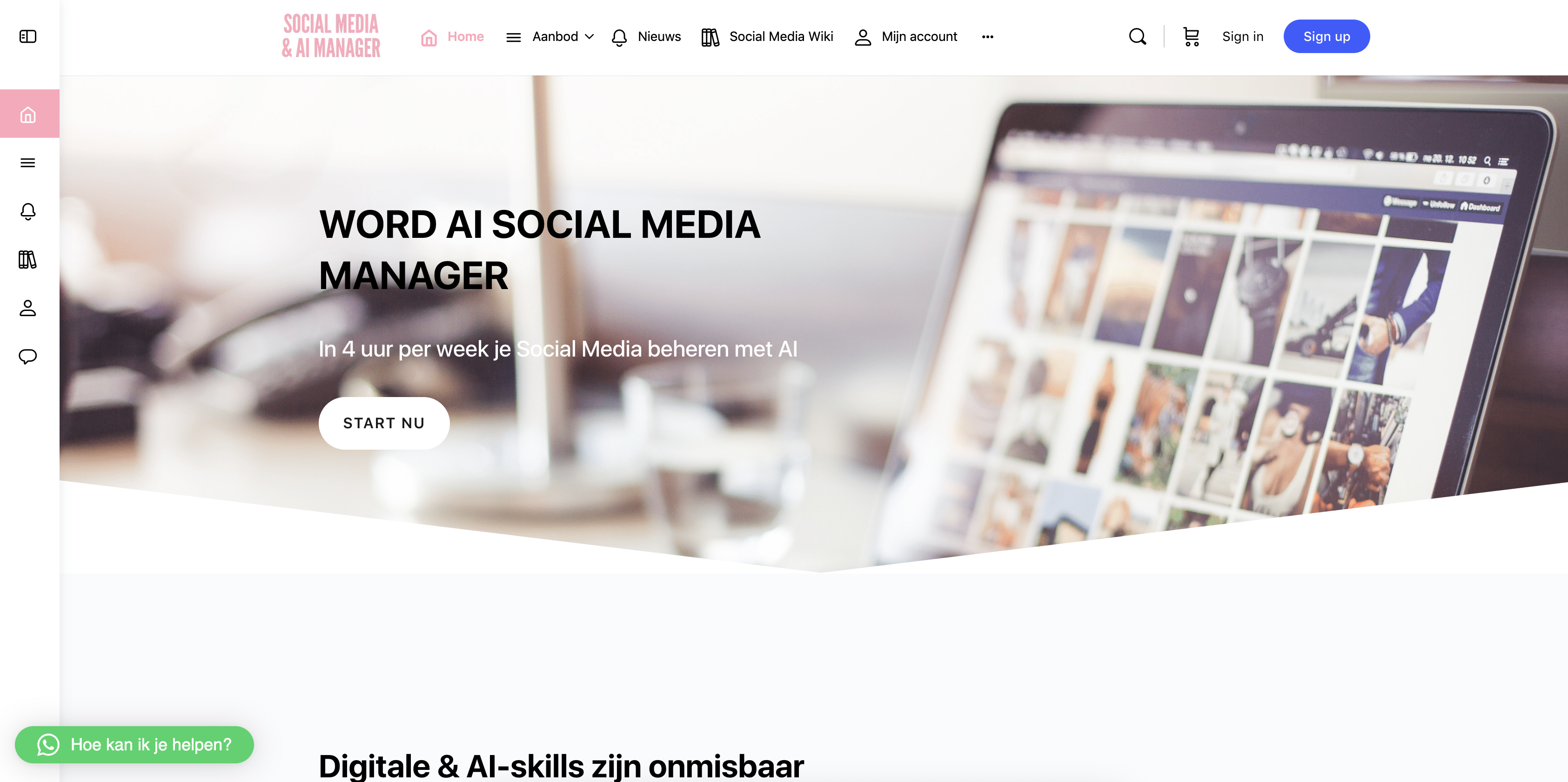 Social Media Manager Cursus.nl te koop