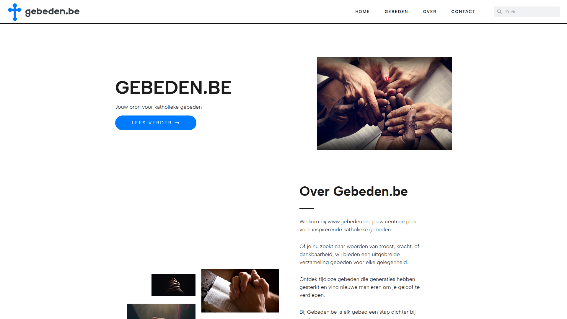 Gebeden.be | Ongeveer 1.000 stabiele bezoekers per maand | Premium domain | AdSense