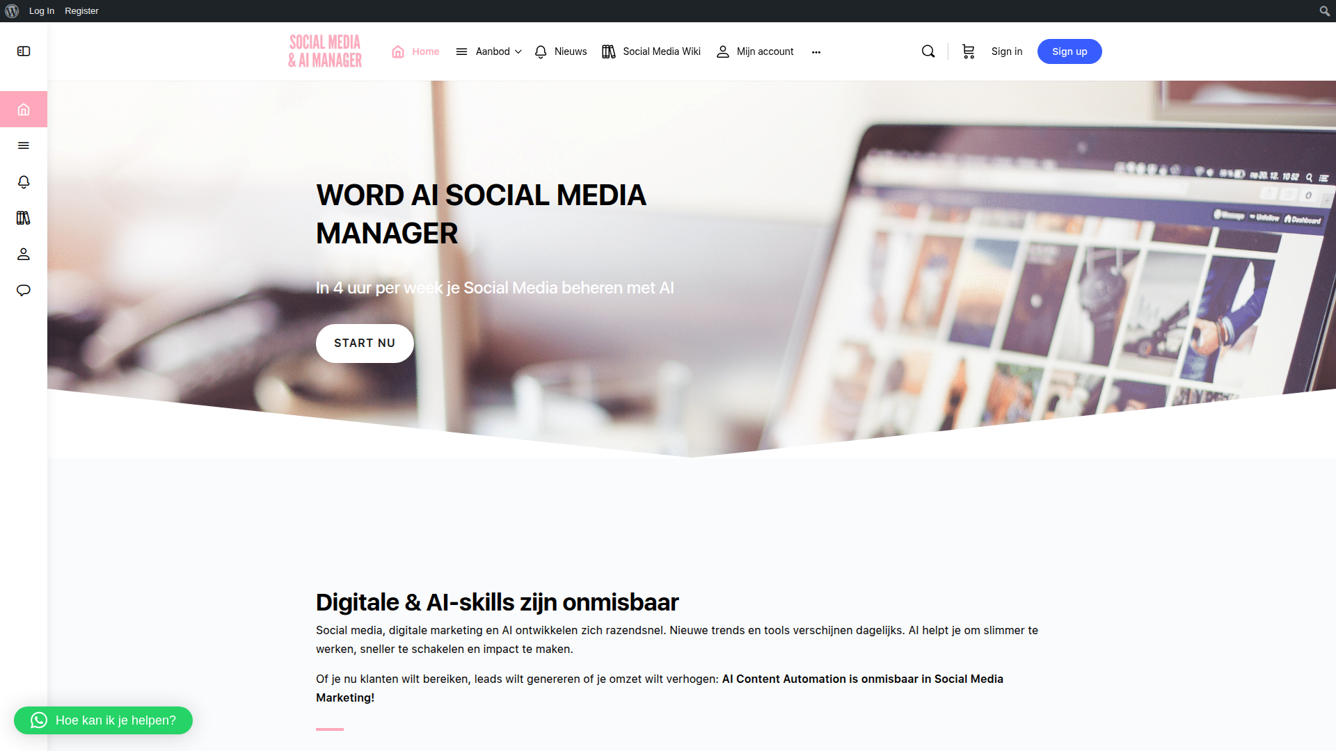 Social Media Manager Cursus.nl te koop