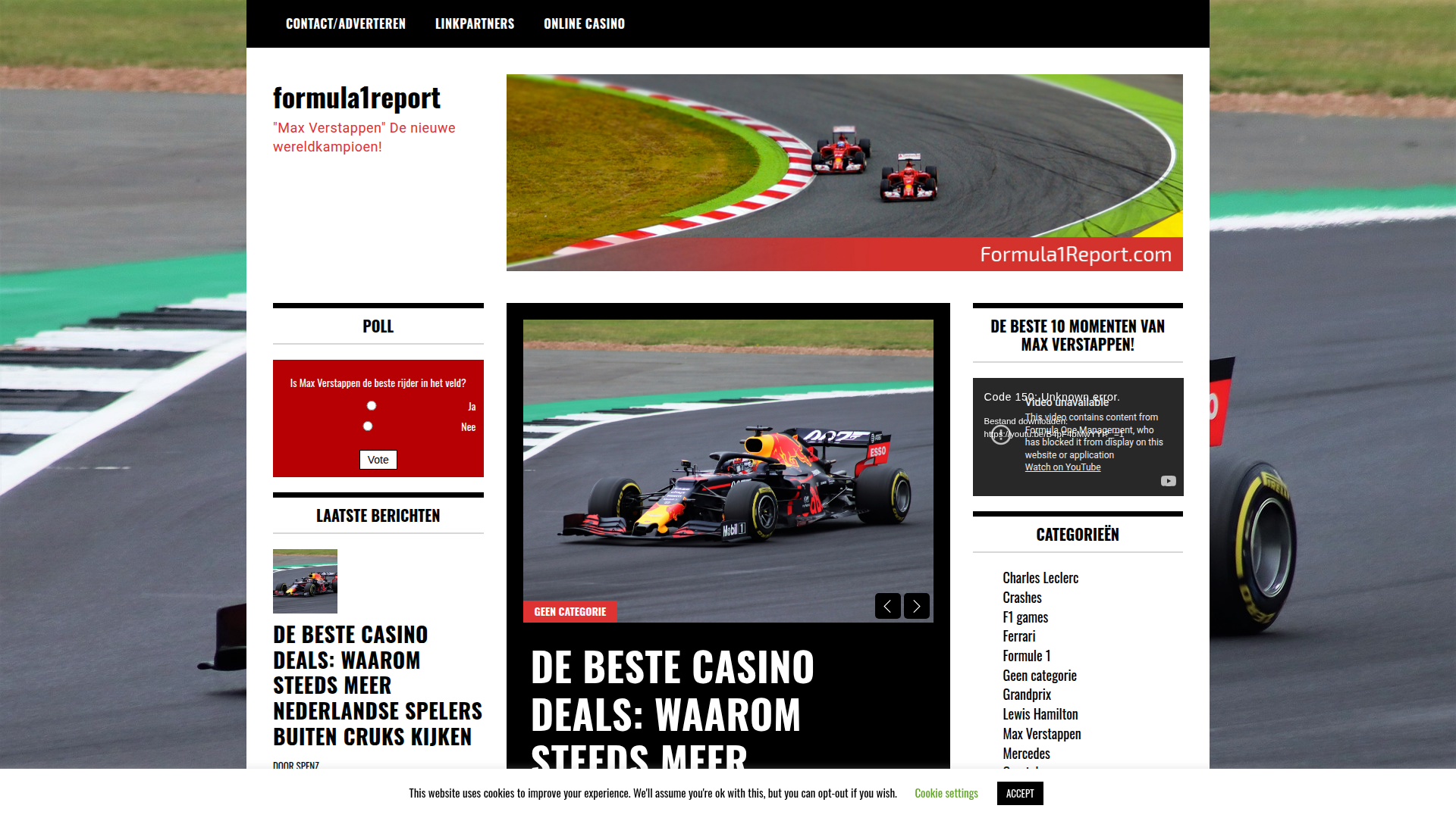 Formula1report.com tekoop